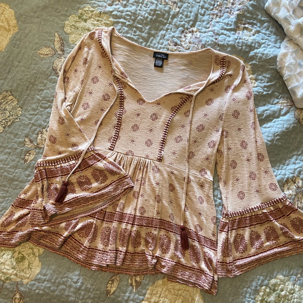 Rue 21 Boho blouse